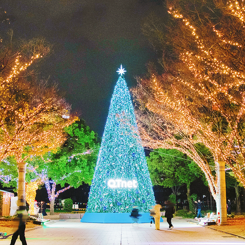 博多クリスマスマーケットの写真