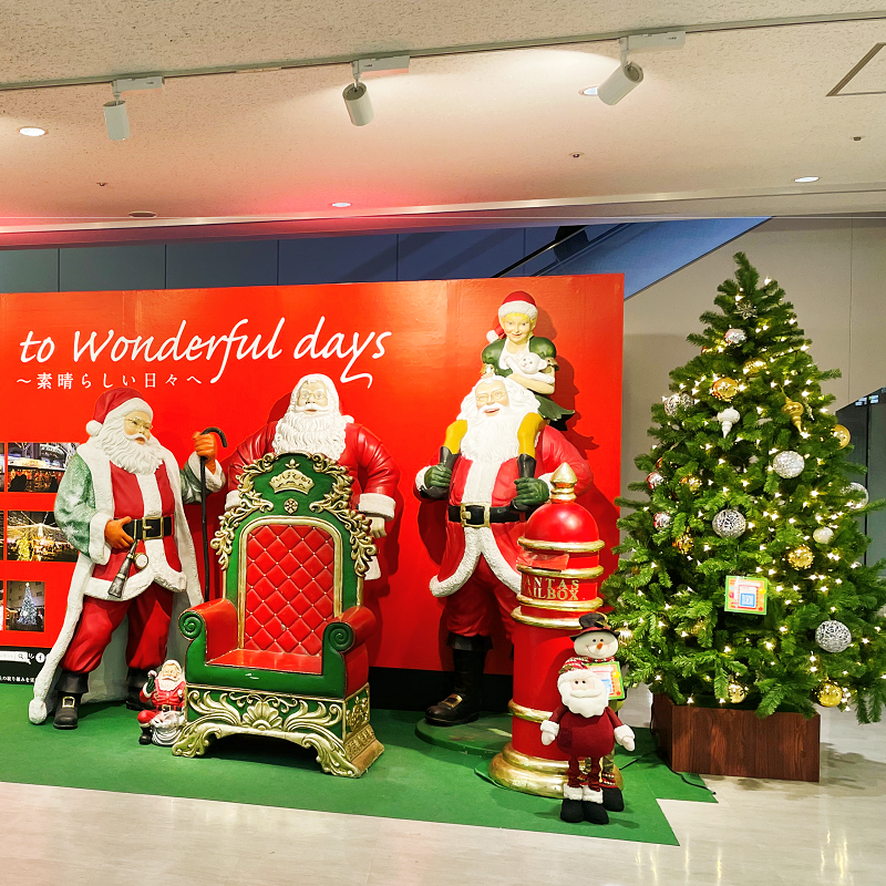 天神クリスマスマーケットの写真